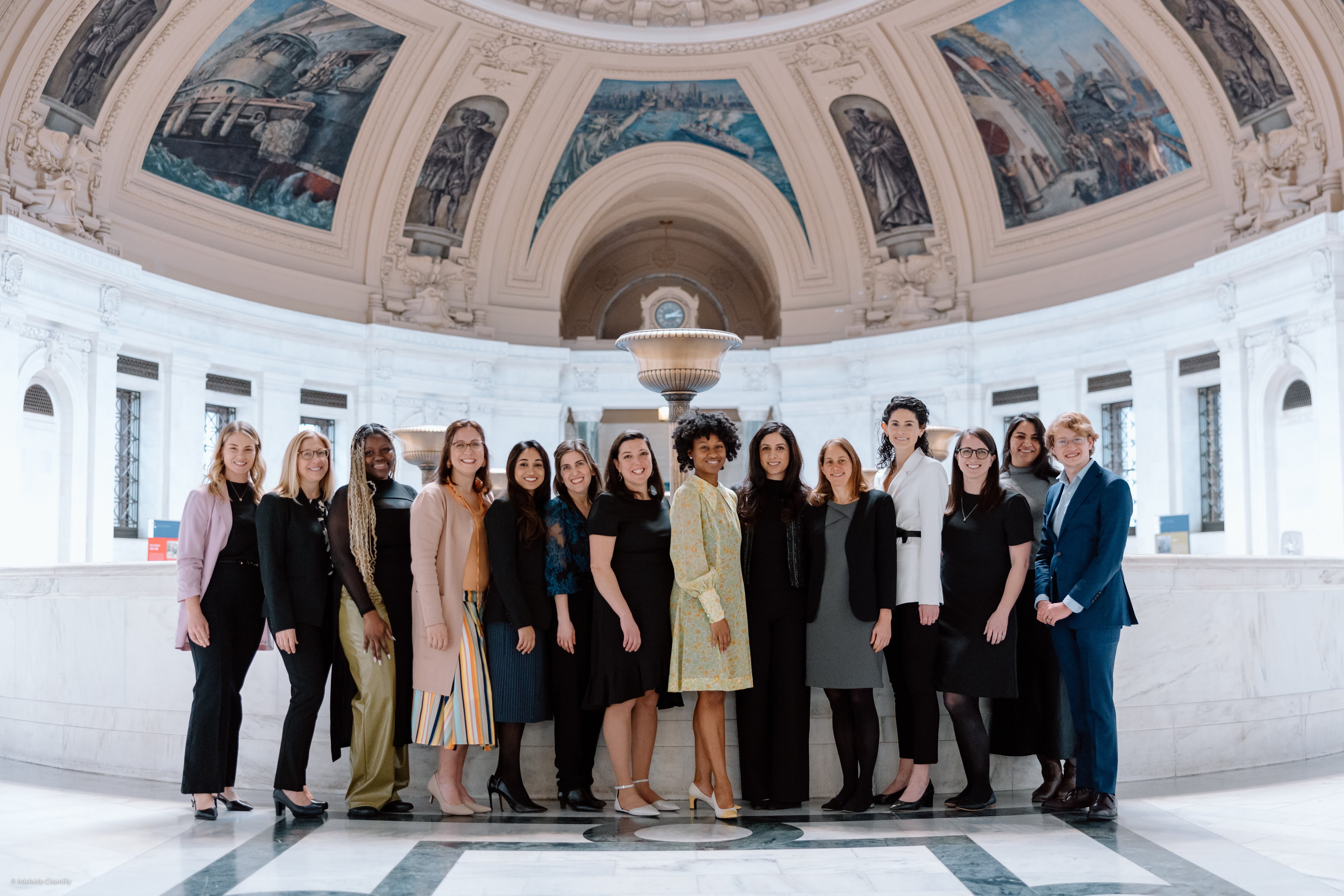 Group photo of women at March 13 NYC event.